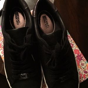Michael Kors black sneakers